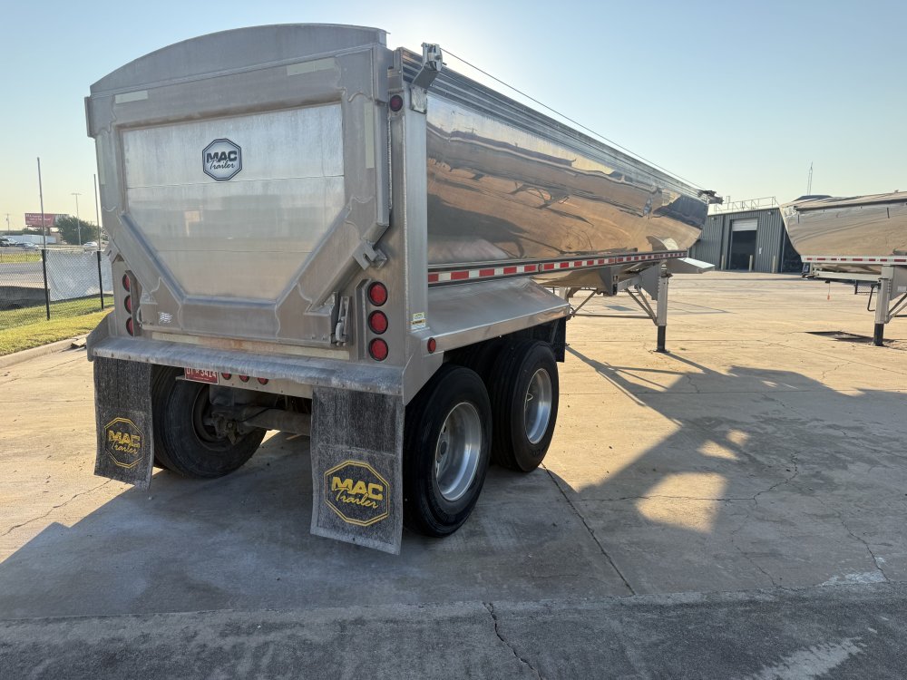 2023 MAC HALF ROUND ALUMINUM END DUMP