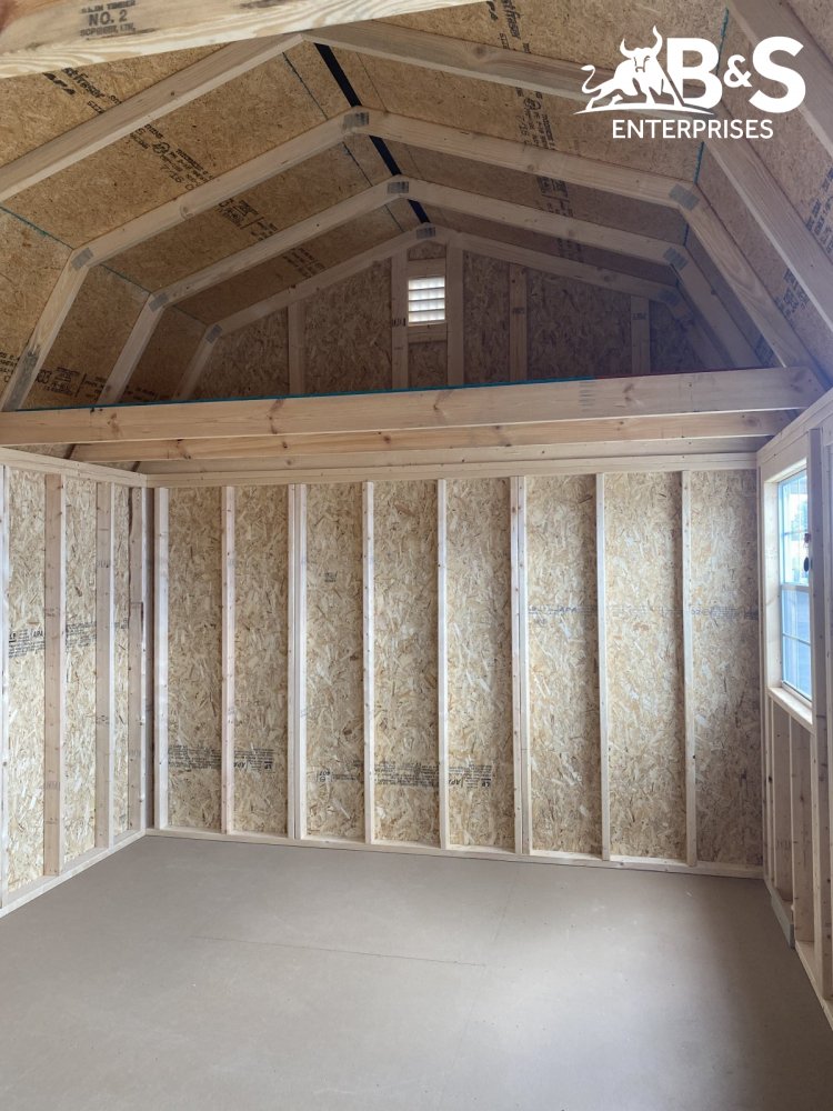 2025 Stor-Mor 12x16 Side Lofted Barn