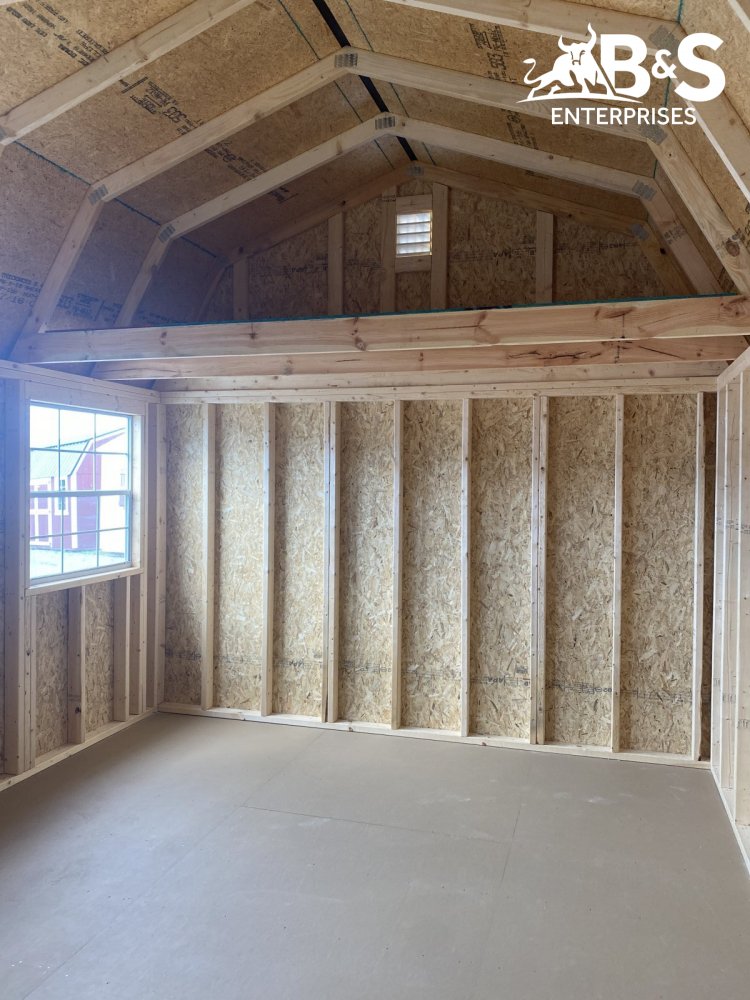 2025 Stor-Mor 12x16 Side Lofted Barn