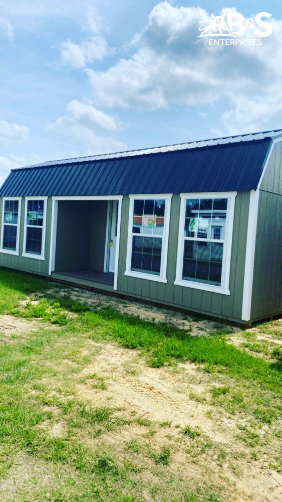 2025 Stor-Mor 12x28 Center Lofted Cabin Cabin