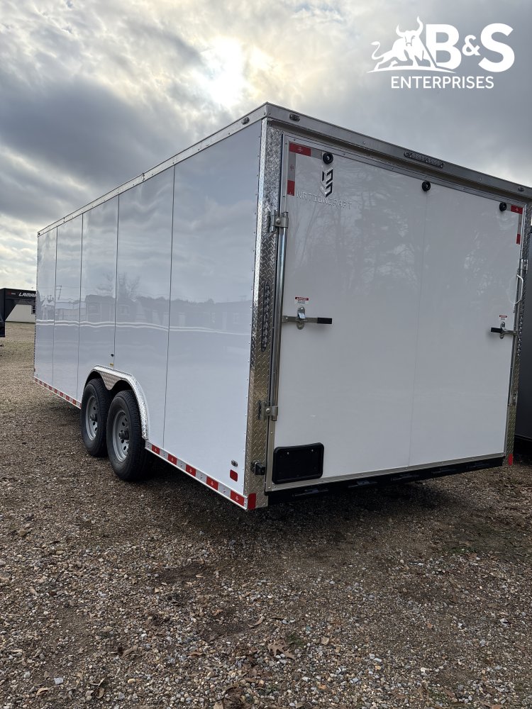 8.5'x20' NationCraft Enclosed Cargo