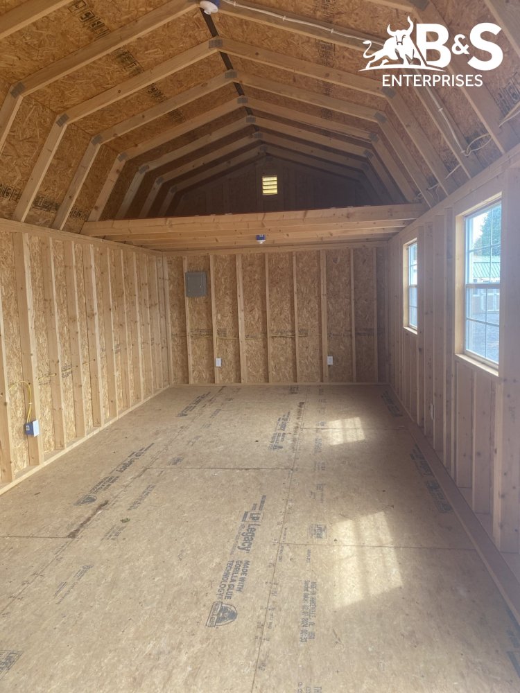 Repo 12x28 Garage STORMOR Utility Shed