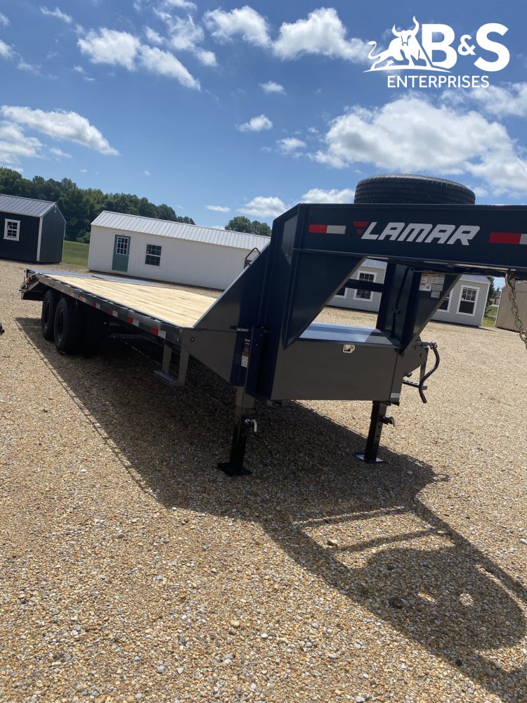 102X25 Lamar 102"x25' Lamar Trailers Gooseneck
