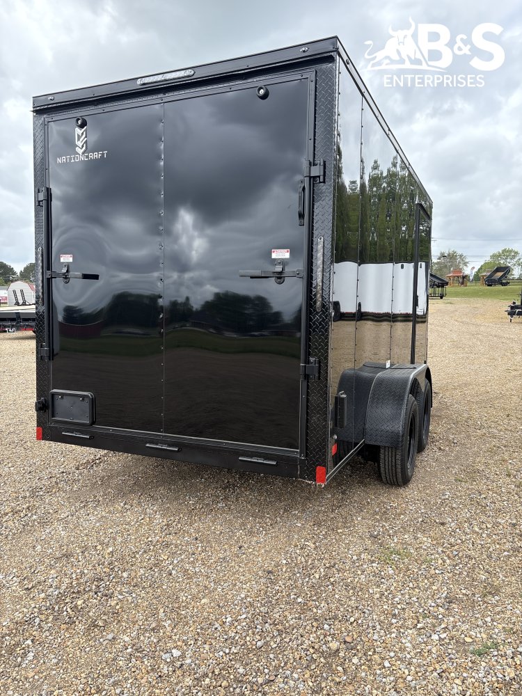 7'x14' NationCraft Enclosed Cargo