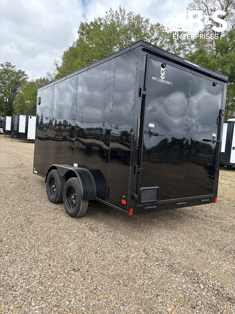 7'x14' NationCraft Enclosed Cargo