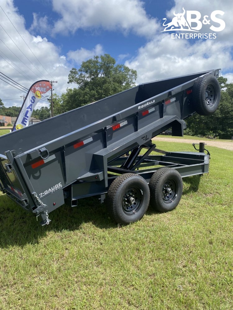 83"x14' Lamar Trailers Dump