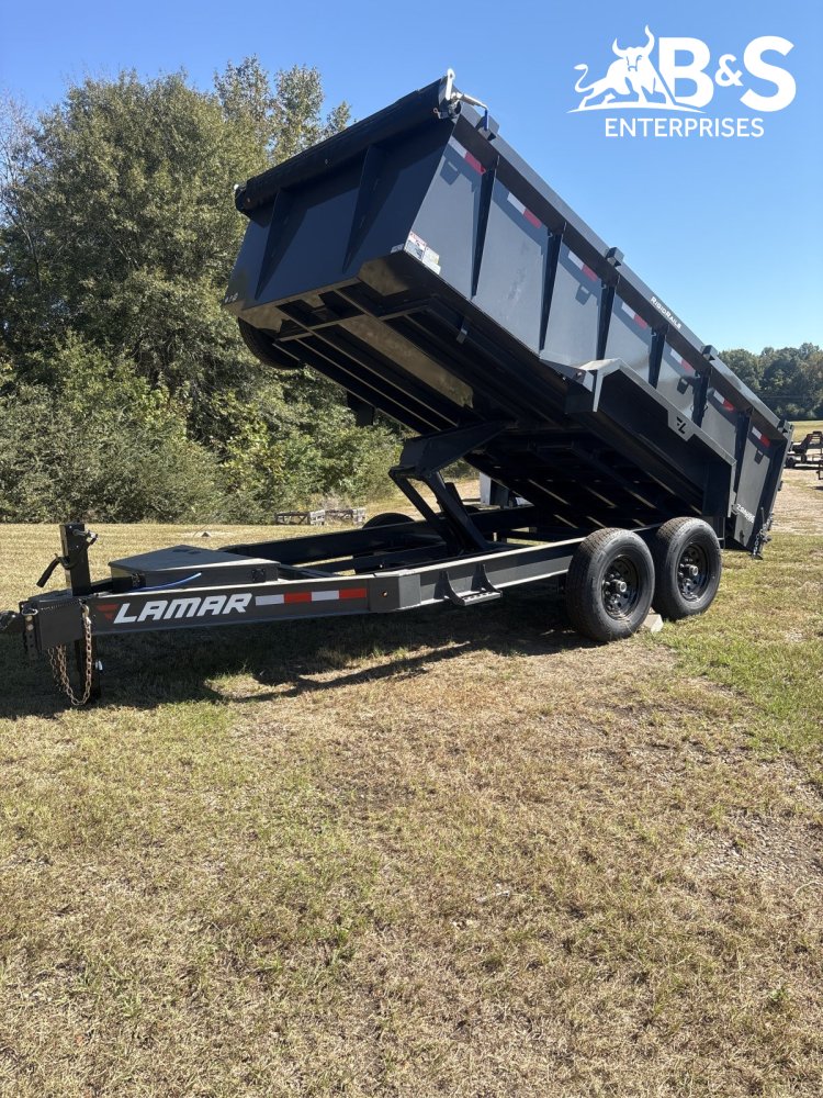 83"x14' Lamar Trailers Dump