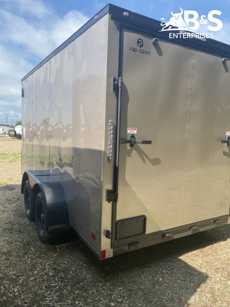 2025 NationCraft Trailers 7X14 Pro Cargo / Enclosed Trailer