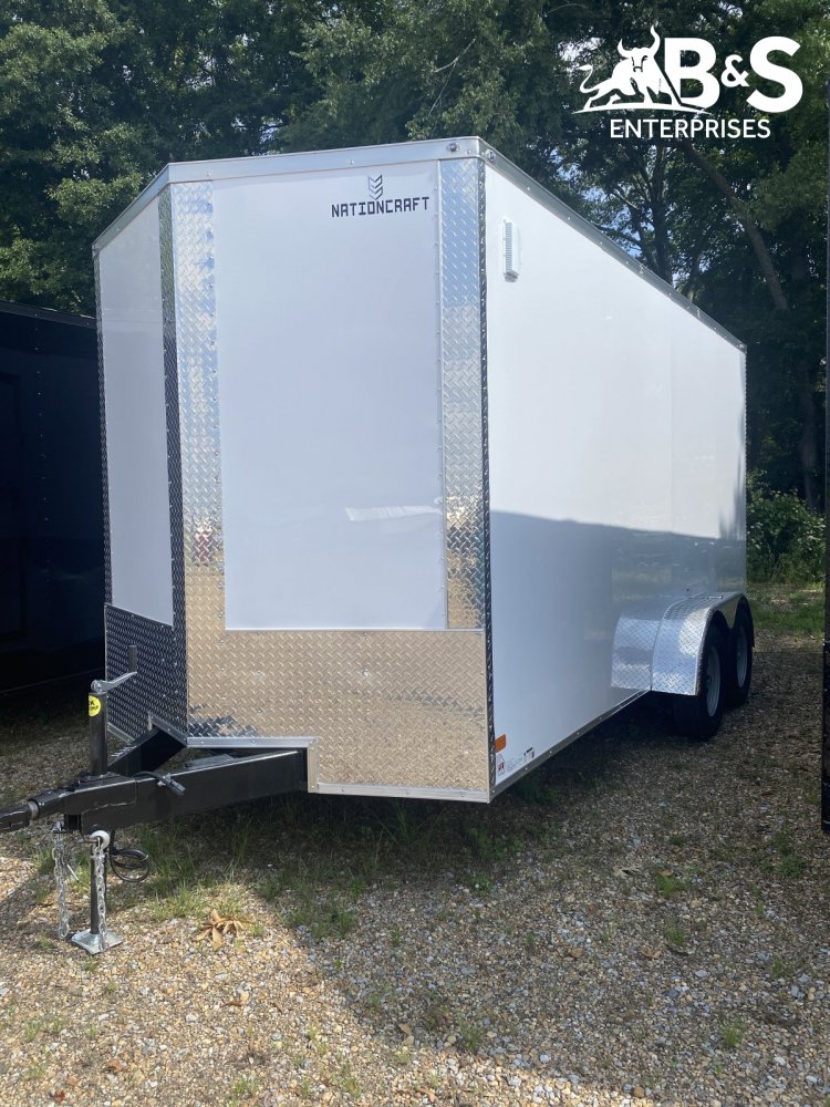 2025 NationCraft Trailers 7X16TA Cargo / Enclosed Trailer