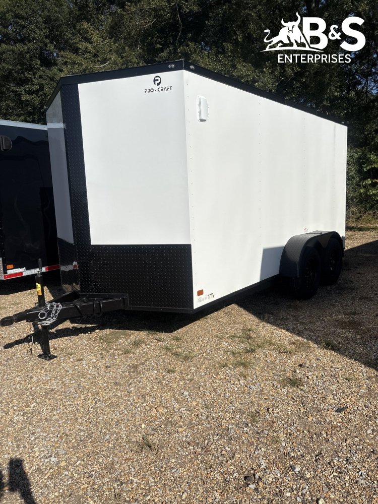 7'x14' Nationcraft Trailers Enclosed Cargo