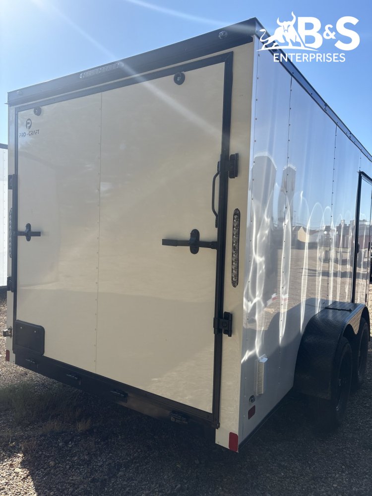 7'x14' Nationcraft Trailers Enclosed Cargo