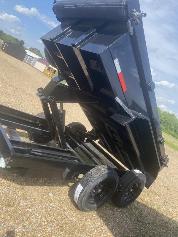 2025 RawMaxx 60"X10' Mini Dump Trailer