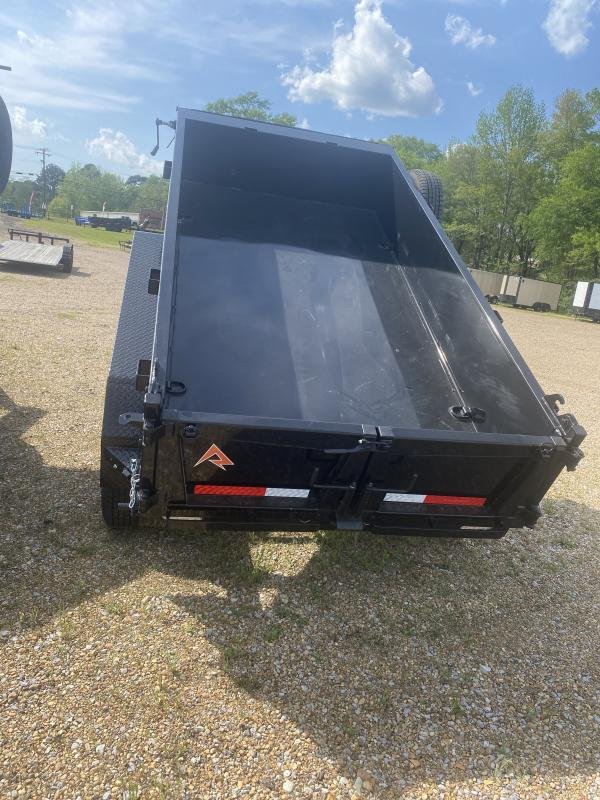2025 RawMaxx 60"X10' Mini Dump Trailer