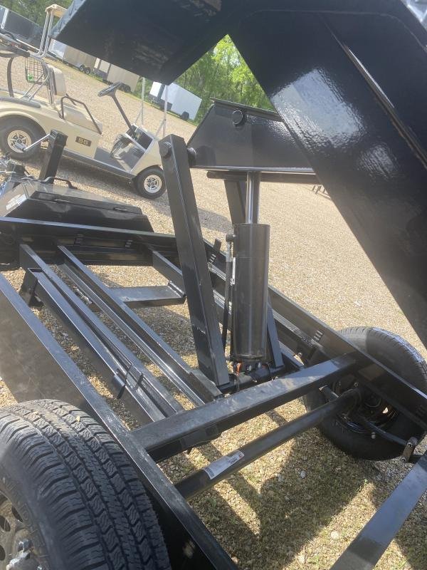 2025 RawMaxx 60"X10' Mini Dump Trailer