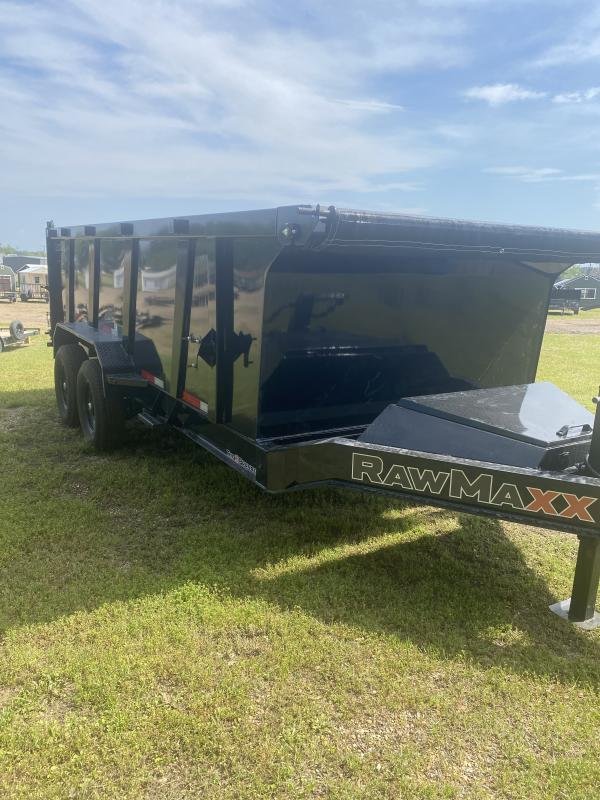 2025 RawMaxx 83"x16 TA 14K Dump Trailer