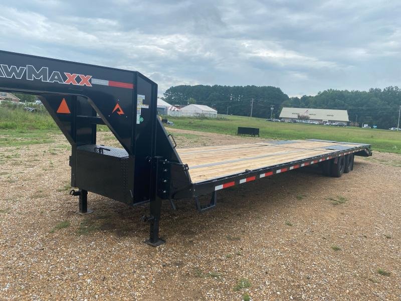 2024 RawMaxx 102"X36 G.N. 20K Flatbed Trailer