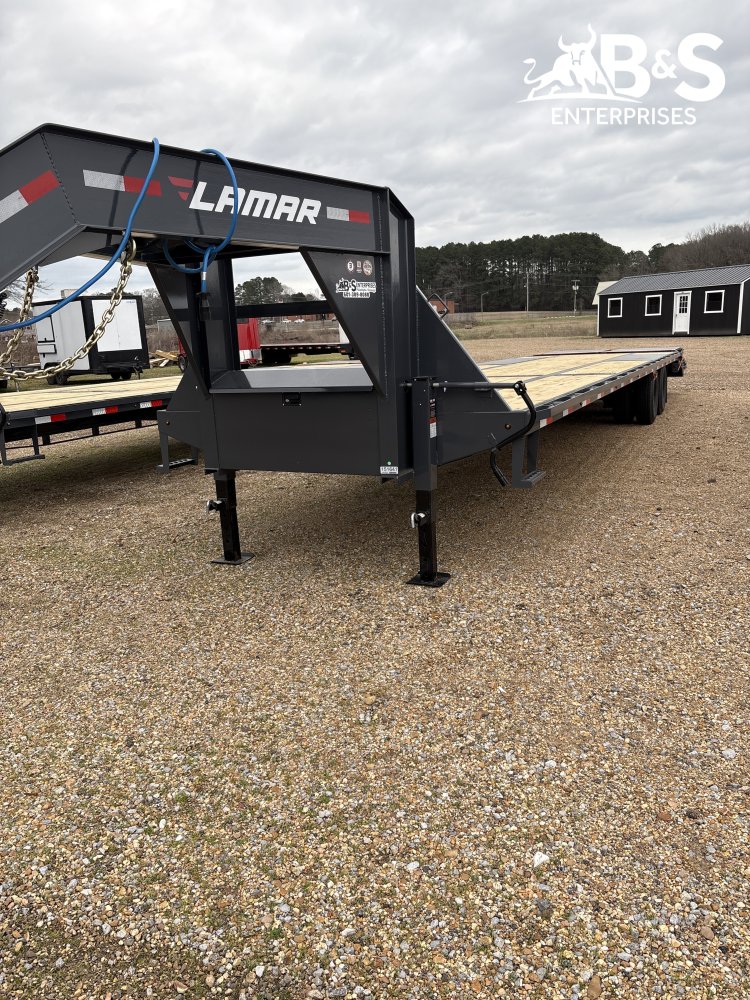 2026 Lamar 102x36 Gooseneck Deckover Equipment Trailer