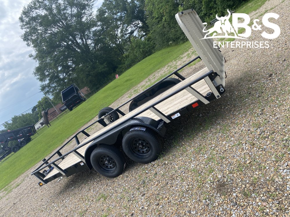 2025 RawMaxx 83"X16 TA Utility Trailer