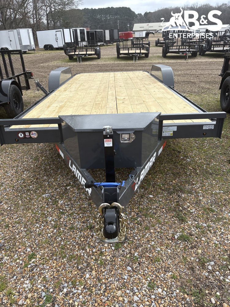 2026 Lamar 83X20 Car Hauler Equipment Trailer
