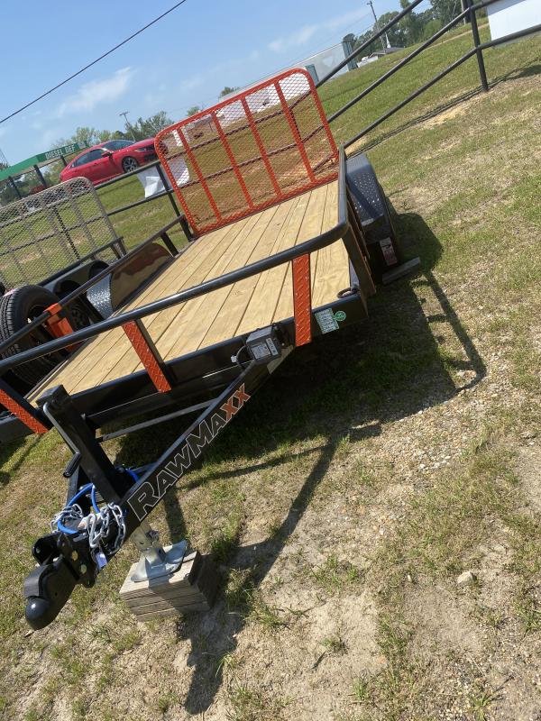 2025 RawMaxx 77"X14 TA Utility Utility Trailer