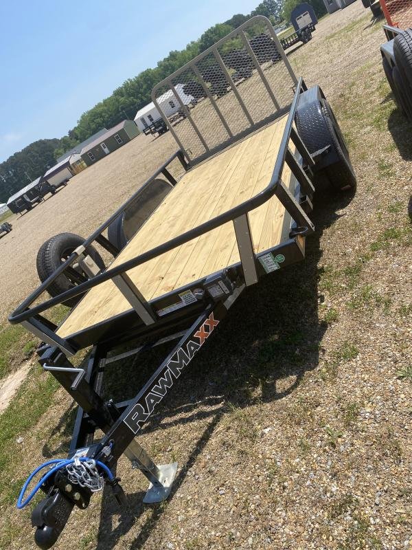 2025 RawMaxx 77X14TA Utility Utility Trailer