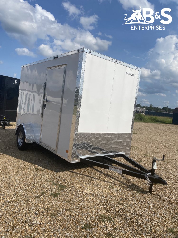 6'x12' Nationcraft Trailers Enclosed Cargo