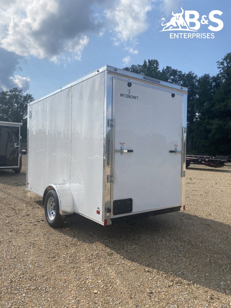 6'x12' Nationcraft Trailers Enclosed Cargo