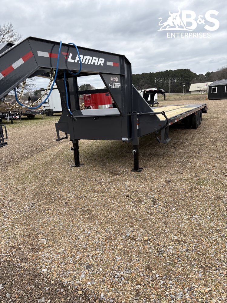 2026 Lamar 102x32 Gooseneck Deckover Equipment Trailer