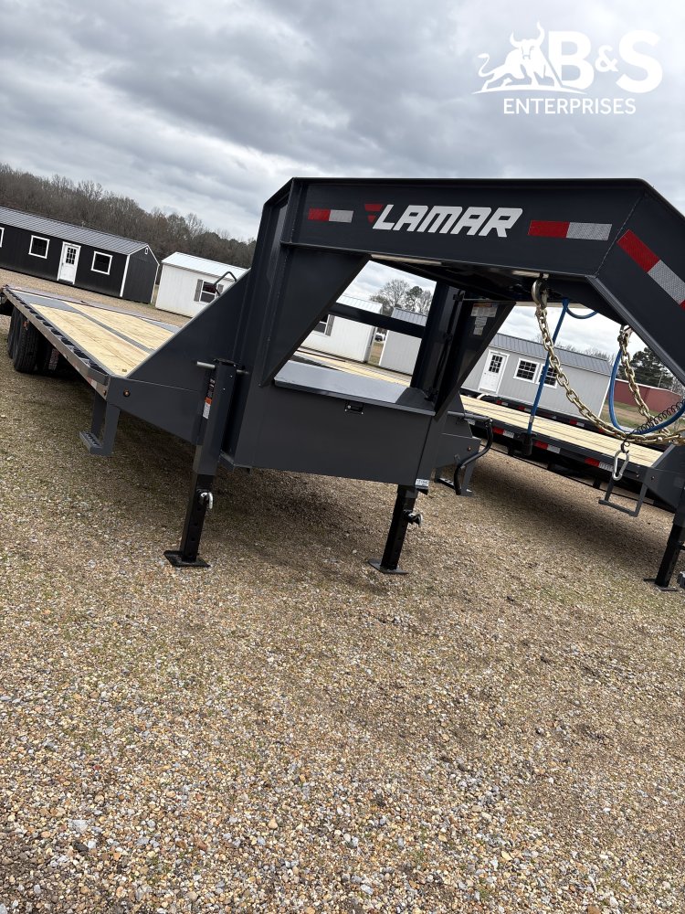 2026 Lamar 102x32 Gooseneck Deckover Equipment Trailer