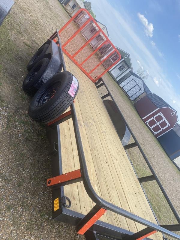 2025 RawMaxx 77"X16 TA Utility Trailer