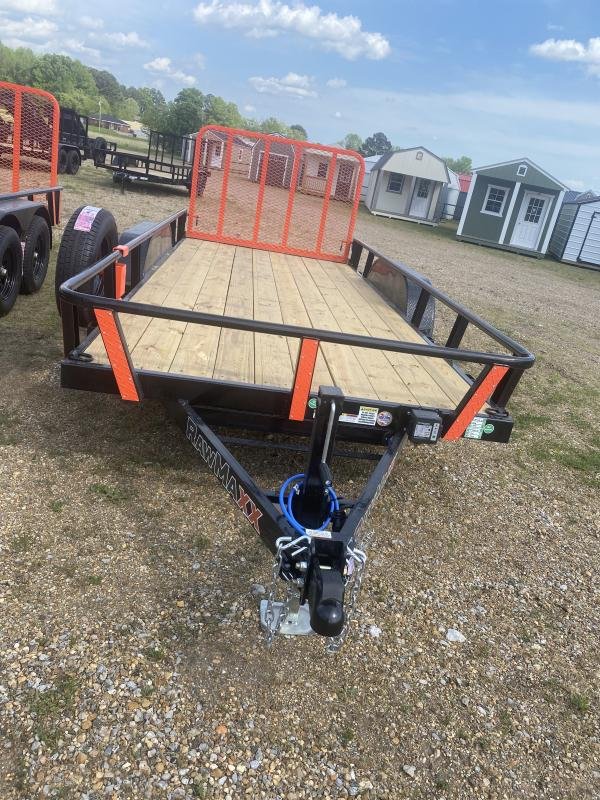 2025 RawMaxx 77"X16 TA Utility Trailer