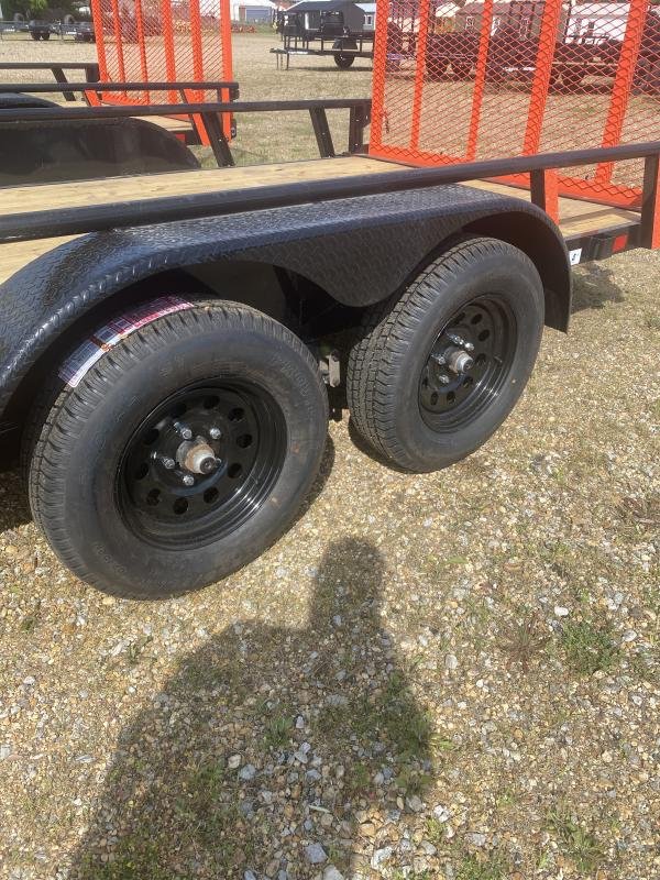2025 RawMaxx 77"X16 TA Utility Trailer