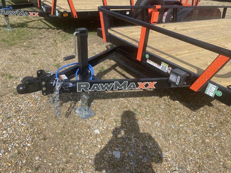 2025 RawMaxx 77"X16 TA Utility Trailer