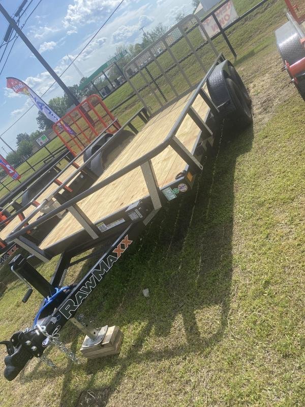 2025 RawMaxx 77X16TA Utility Trailer