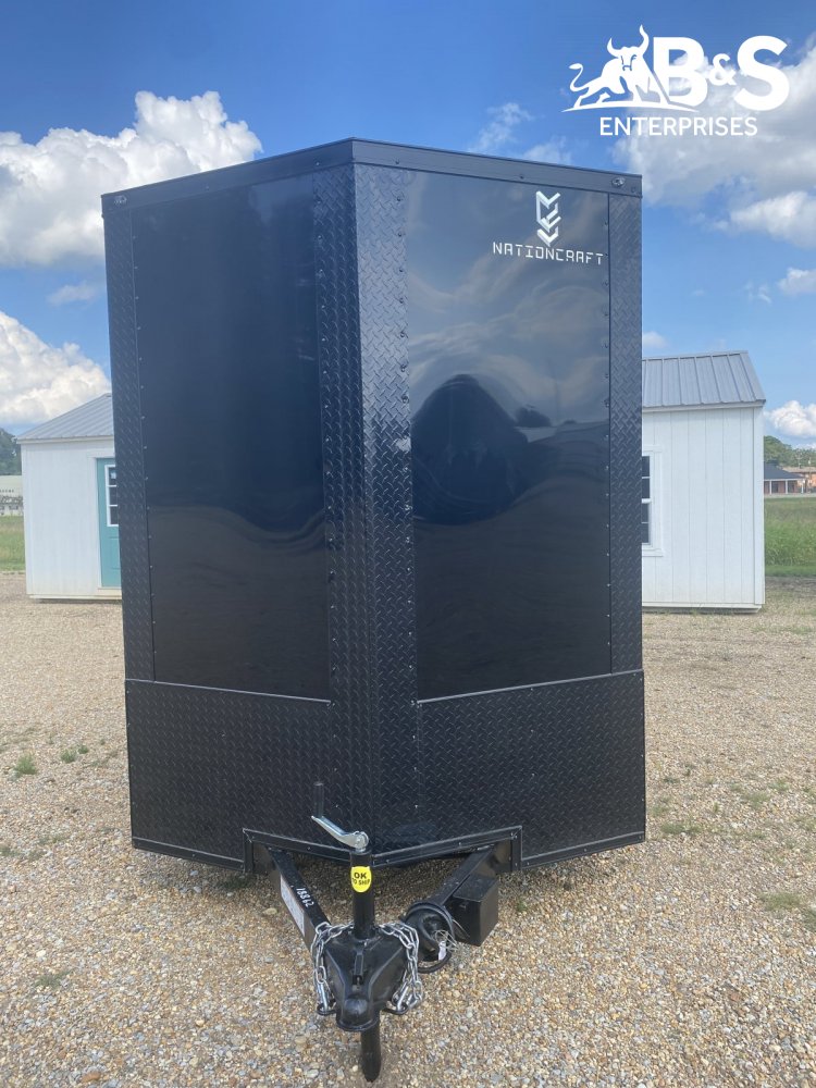 6'x12' Nationcraft Trailers Enclosed Cargo