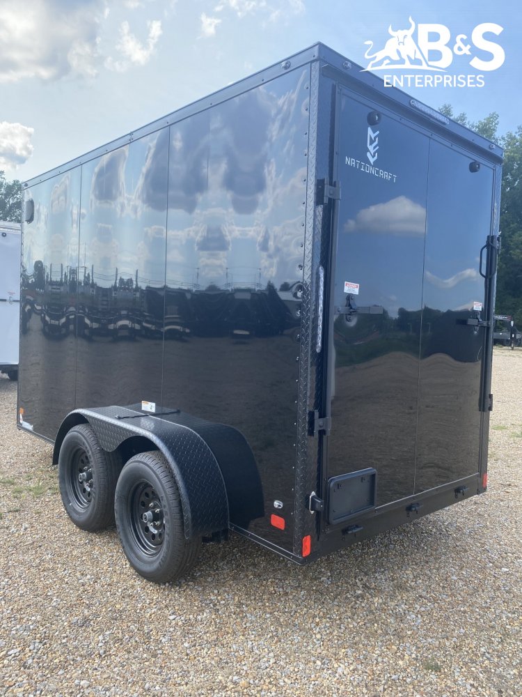 6'x12' Nationcraft Trailers Enclosed Cargo
