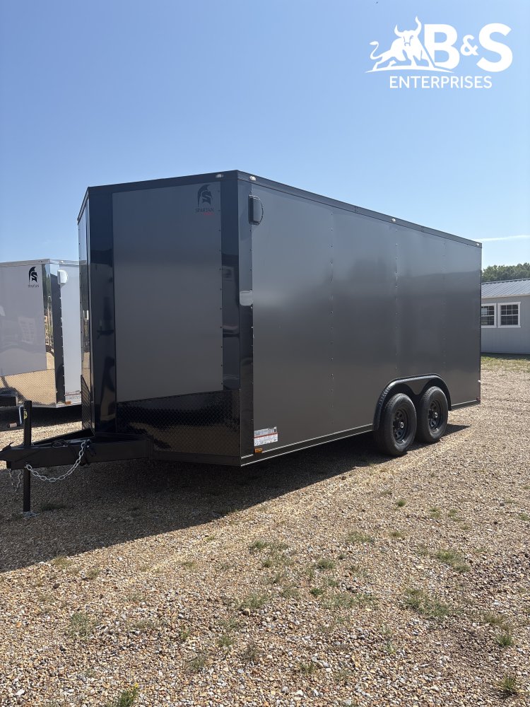 8.5'x16' Spartan Enclosed Cargo