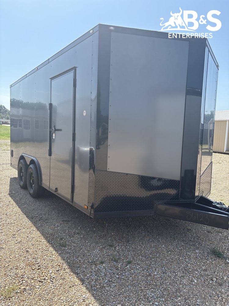 8.5'x16' Spartan Enclosed Cargo