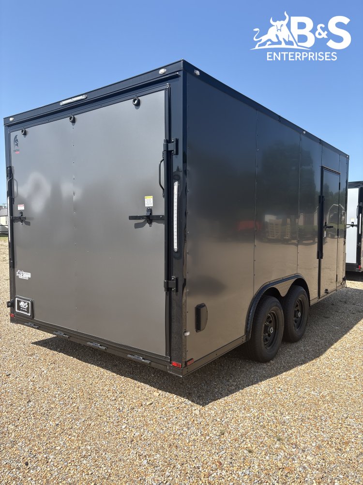 8.5'x16' Spartan Enclosed Cargo