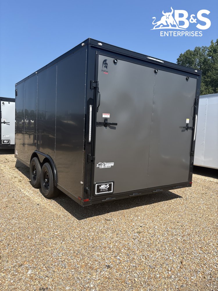 8.5'x16' Spartan Enclosed Cargo