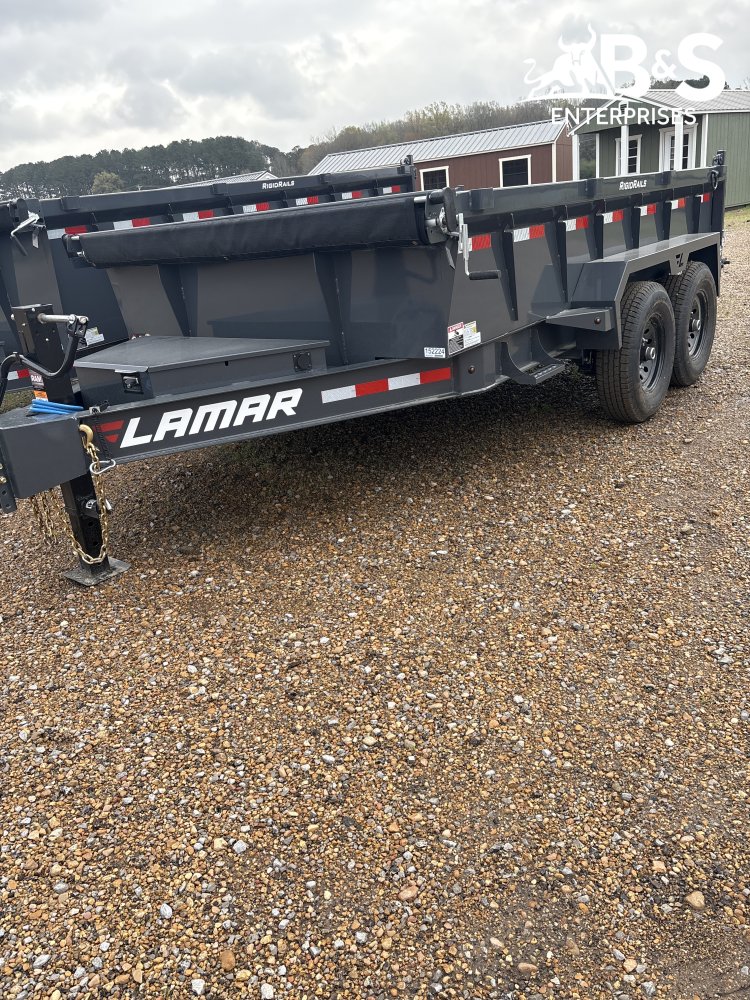 2026 Lamar 83X12 Dump Box Trailer