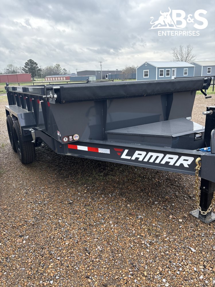 2026 Lamar 83X12 Dump Box Trailer