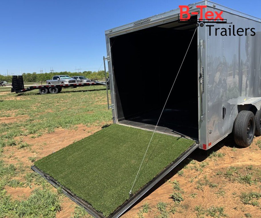 REPO 2024 Stallion 7x14TA 2 Enclosed Golfing Trailer