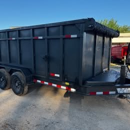 14' dump trailer