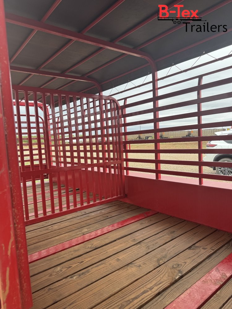 REPO 2024 East Texas Trailers 20' Stock Trailer