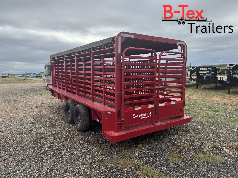 REPO 2024 East Texas Trailers 20' Stock Trailer