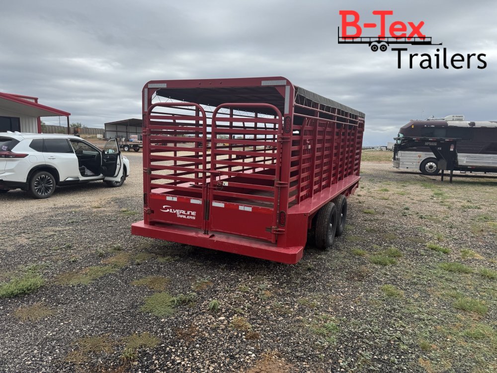 REPO 2024 East Texas Trailers 20' Stock Trailer