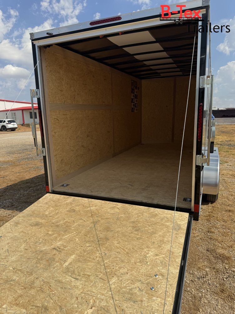 HAULMARK 7X16 ENCLOSED BLACK