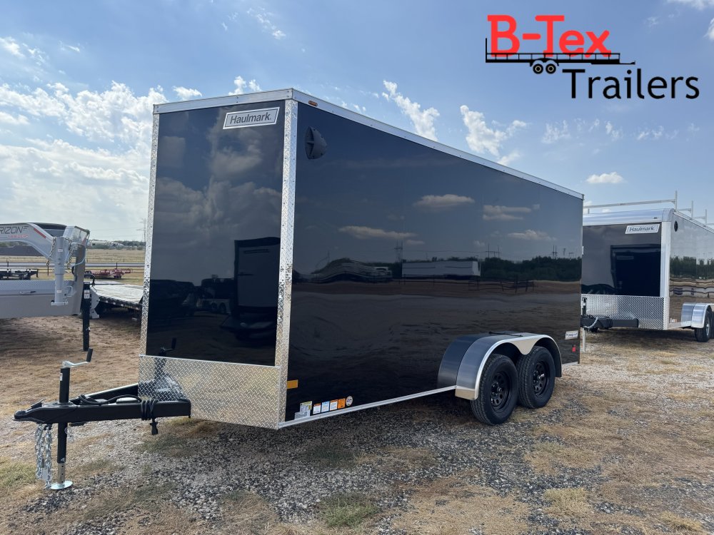 HAULMARK 7X16 ENCLOSED BLACK