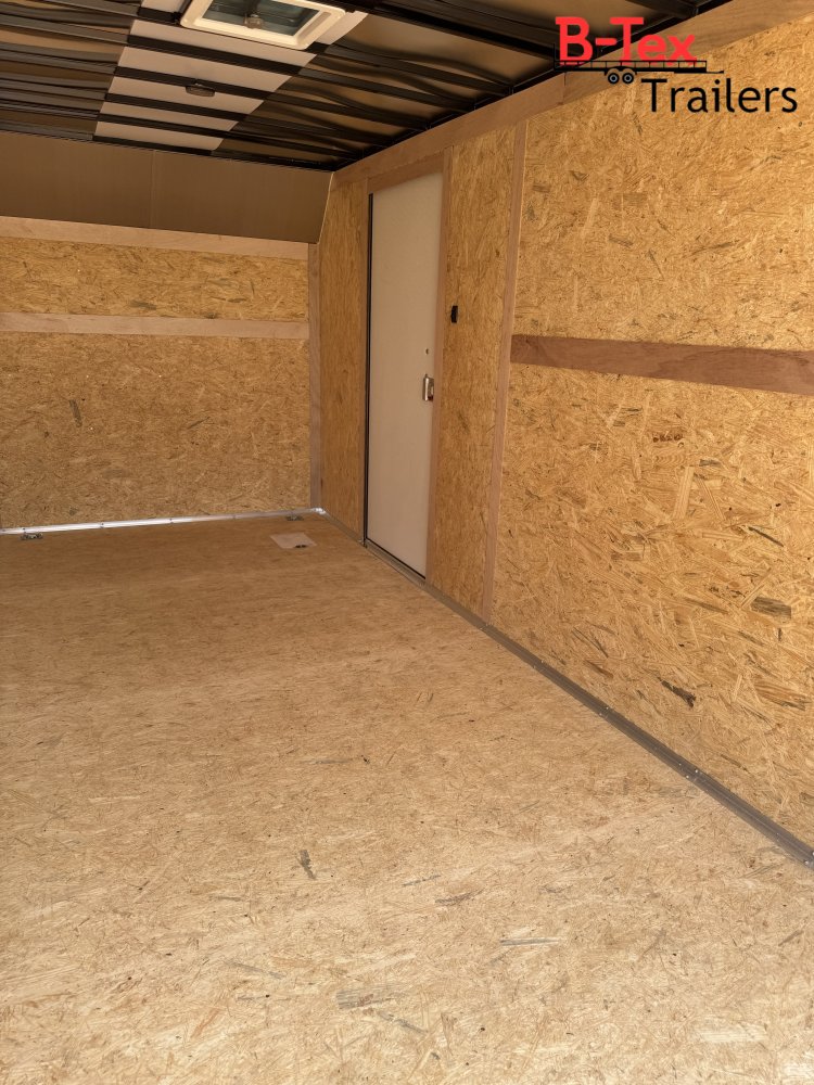 7X16 ENCLOSED BLK 5K